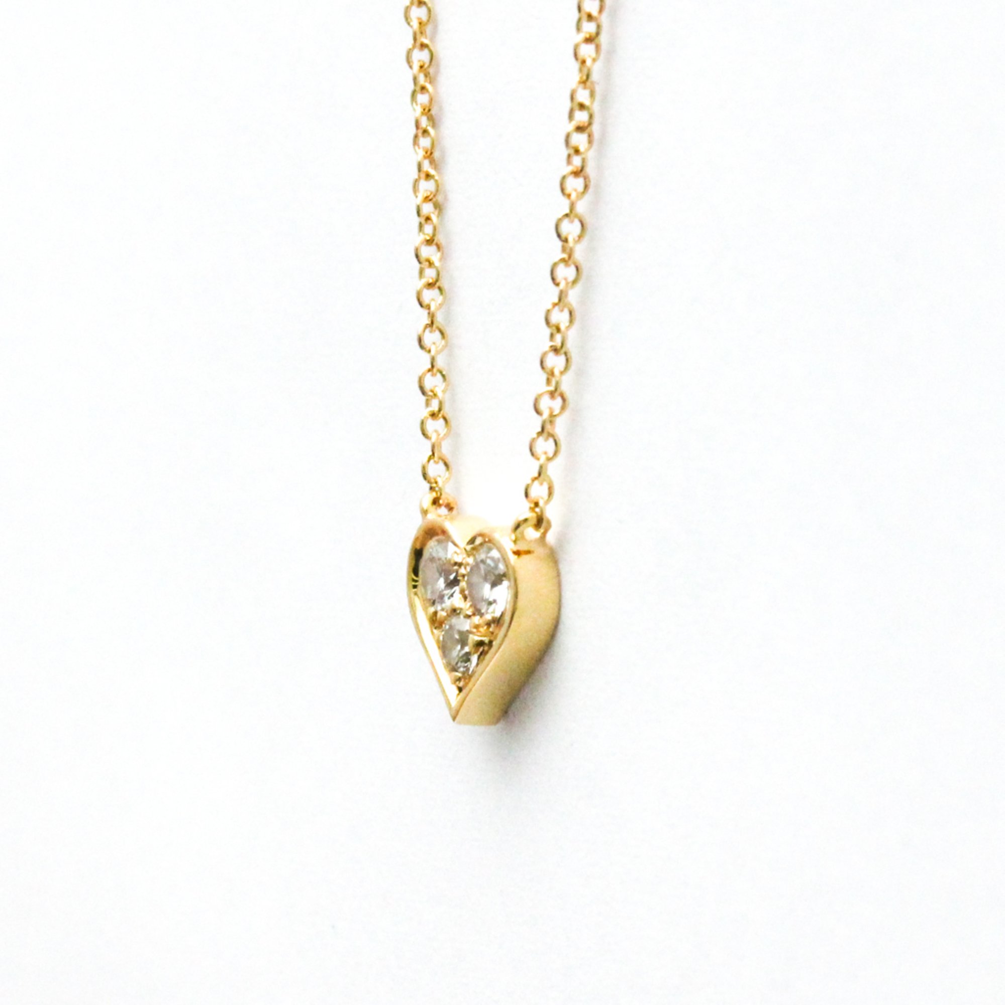 Tiffany Sentimental Heart Necklace Pink Gold (18K) Diamond Men,Women Fashion Pendant Necklace (Pink Gold)