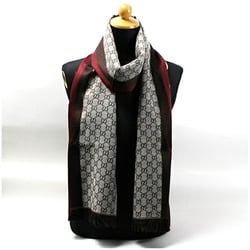 Gucci scarf shawl GG pattern grey GUCCI women's stole