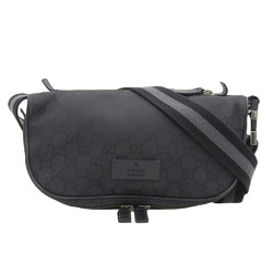 Gucci GG nylon waist bag, pouch, body nylon, black, 449182, 527620