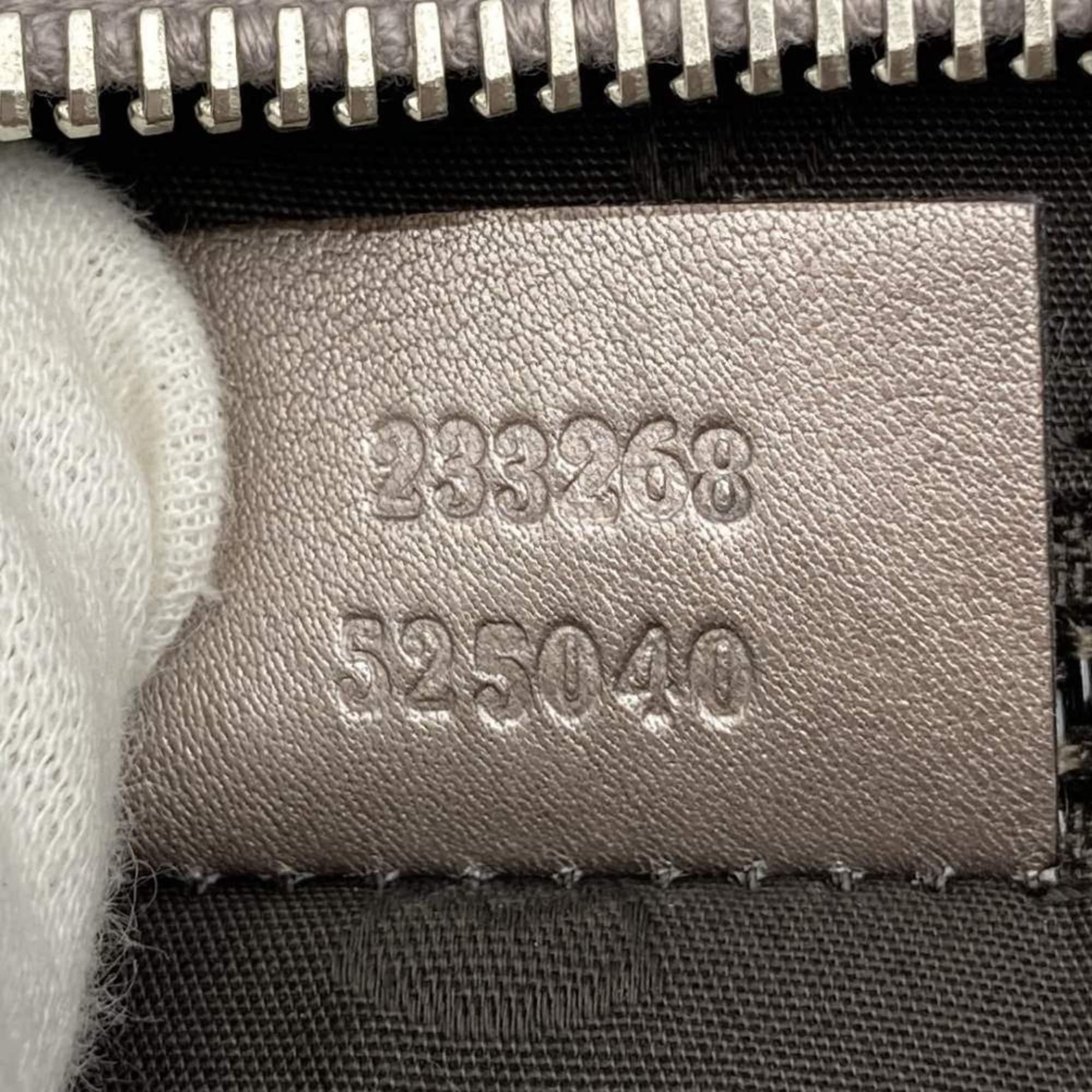Gucci GG Imprime Shoulder Bag Metallic Bronze Color Women's 233268 GUCCI
