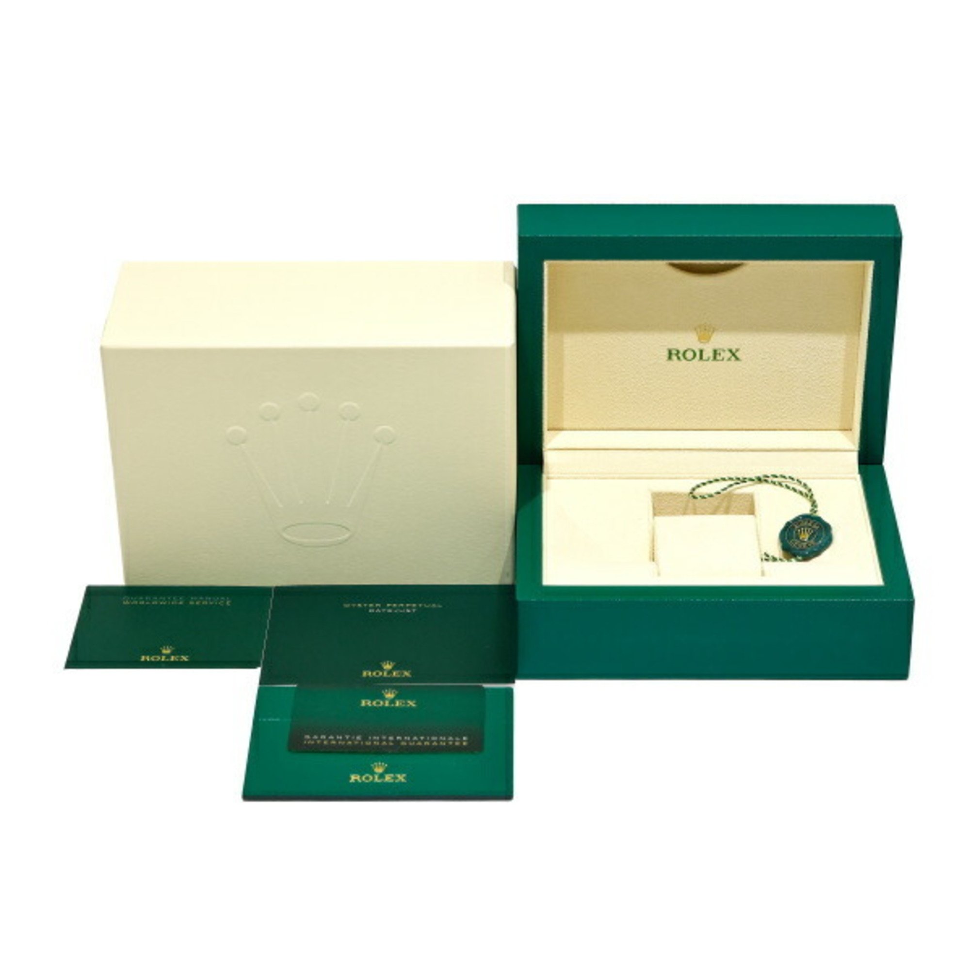 Rolex ROLEX Datejust 36 Olive Green Diamond Palm Motif 126234G Dial Men's Watch