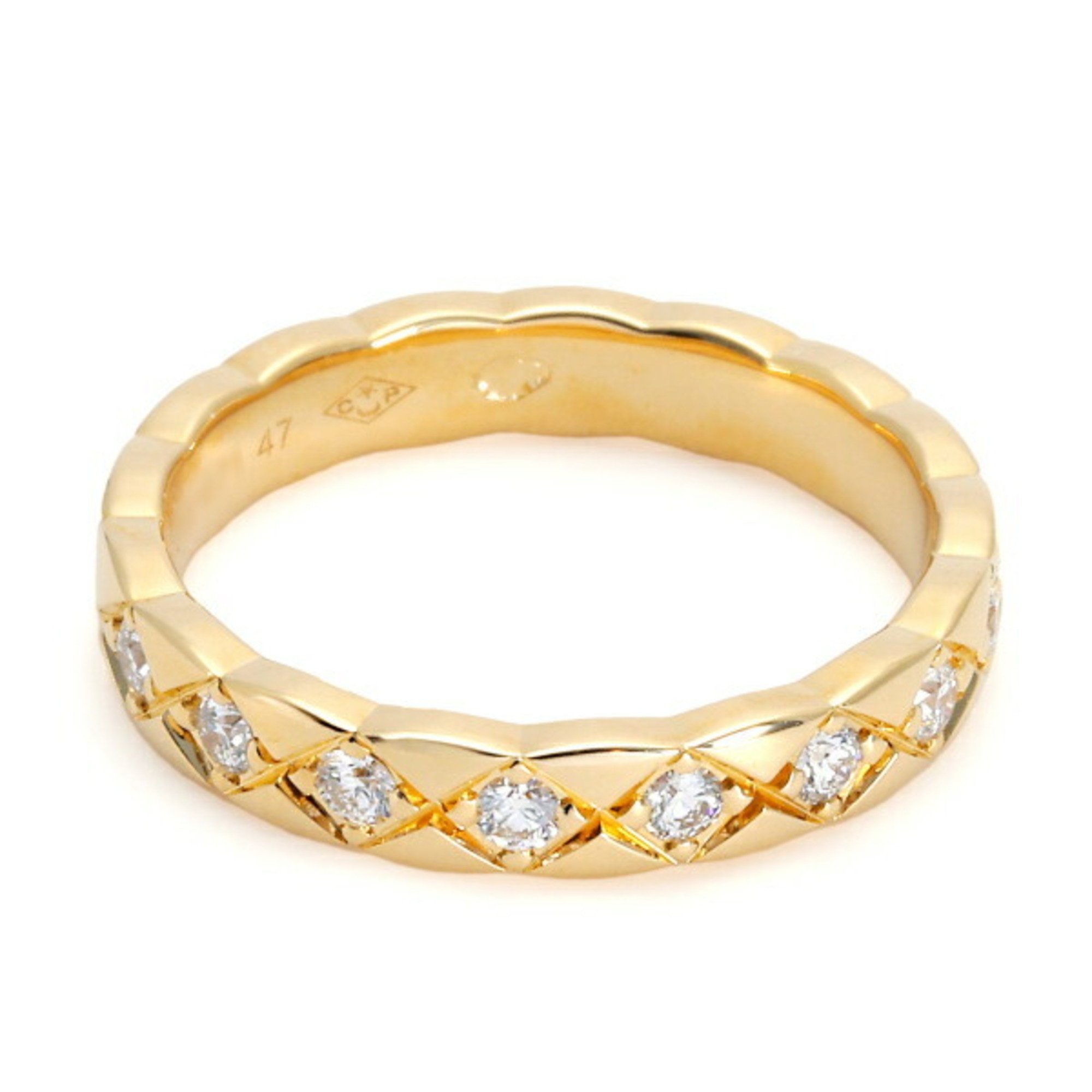 Chanel Coco Crush K18YG Yellow Gold Ring