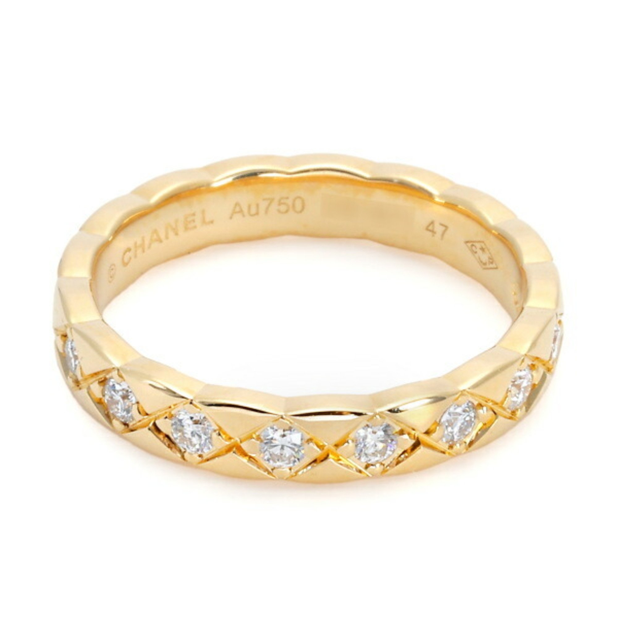 Chanel Coco Crush K18YG Yellow Gold Ring