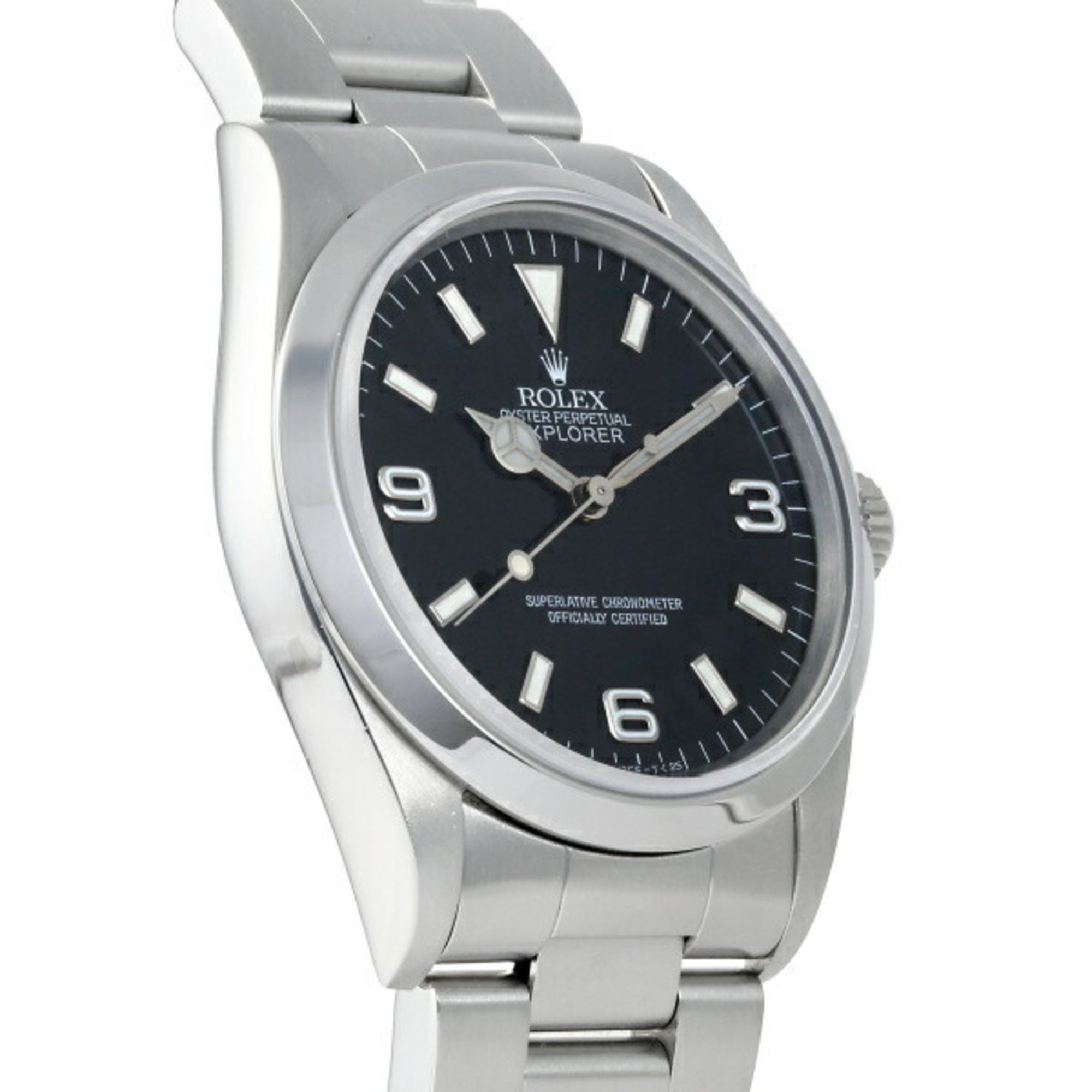 Rolex ROLEX Explorer 14270 Black Dial Men's Watch W239643