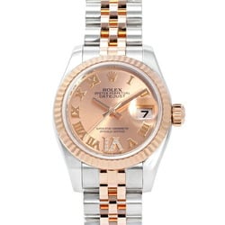 Rolex ROLEX Datejust 26 179171 Champagne (IX Diamond) Dial Wristwatch for Women