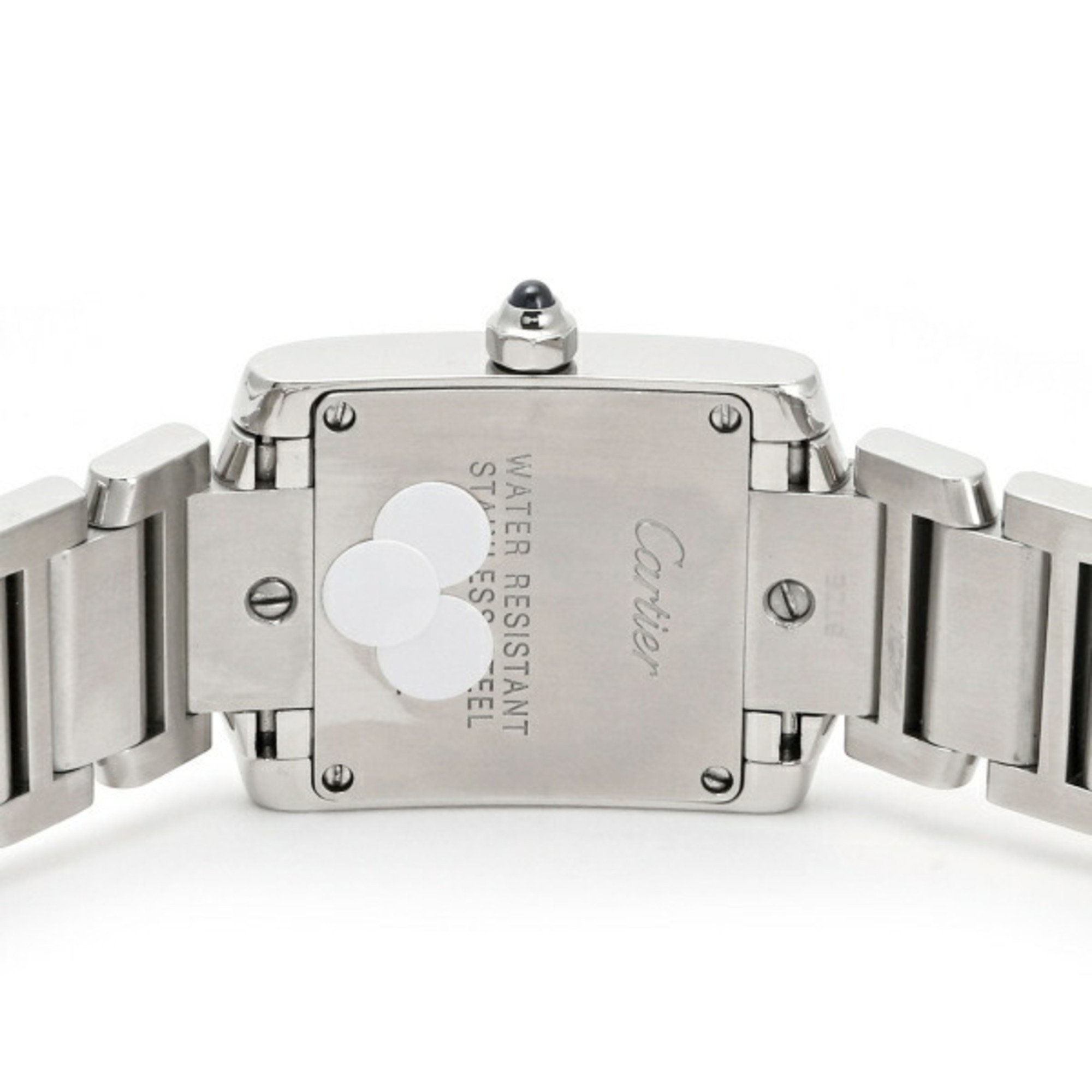 Cartier Tank Francaise SM W4TA0008 Silver Dial Women's Watch