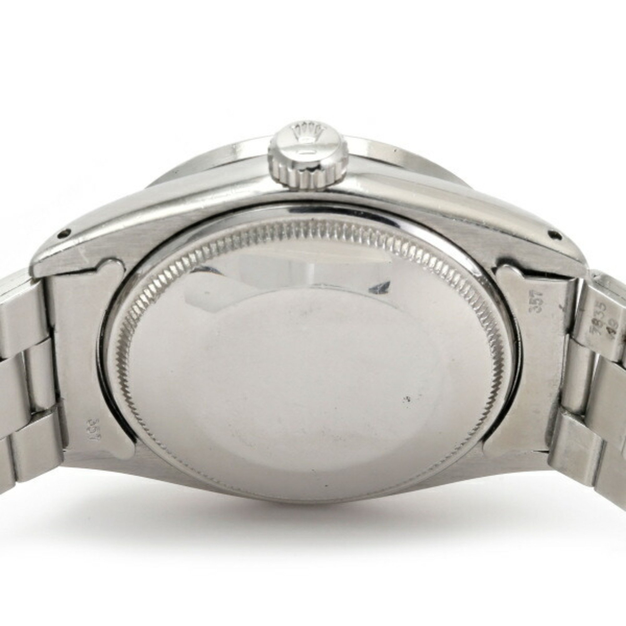 ROLEX Oyster Perpetual Date 1501 Black Bar Dial Watch Men's