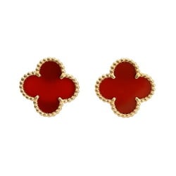 Van Cleef & Arpels Alhambra 18K Yellow Gold Earrings