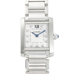 Cartier Tank Francaise SM Limited Edition WE110006 Silver Dial Ladies Watch
