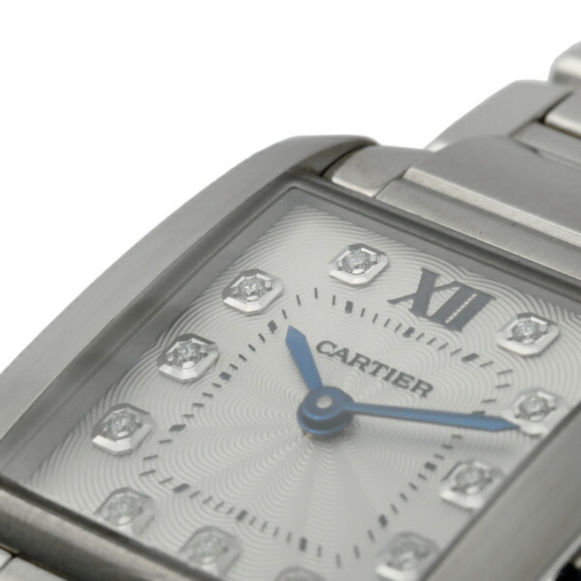 Cartier Tank Francaise SM Limited Edition WE110006 Silver Dial Ladies Watch
