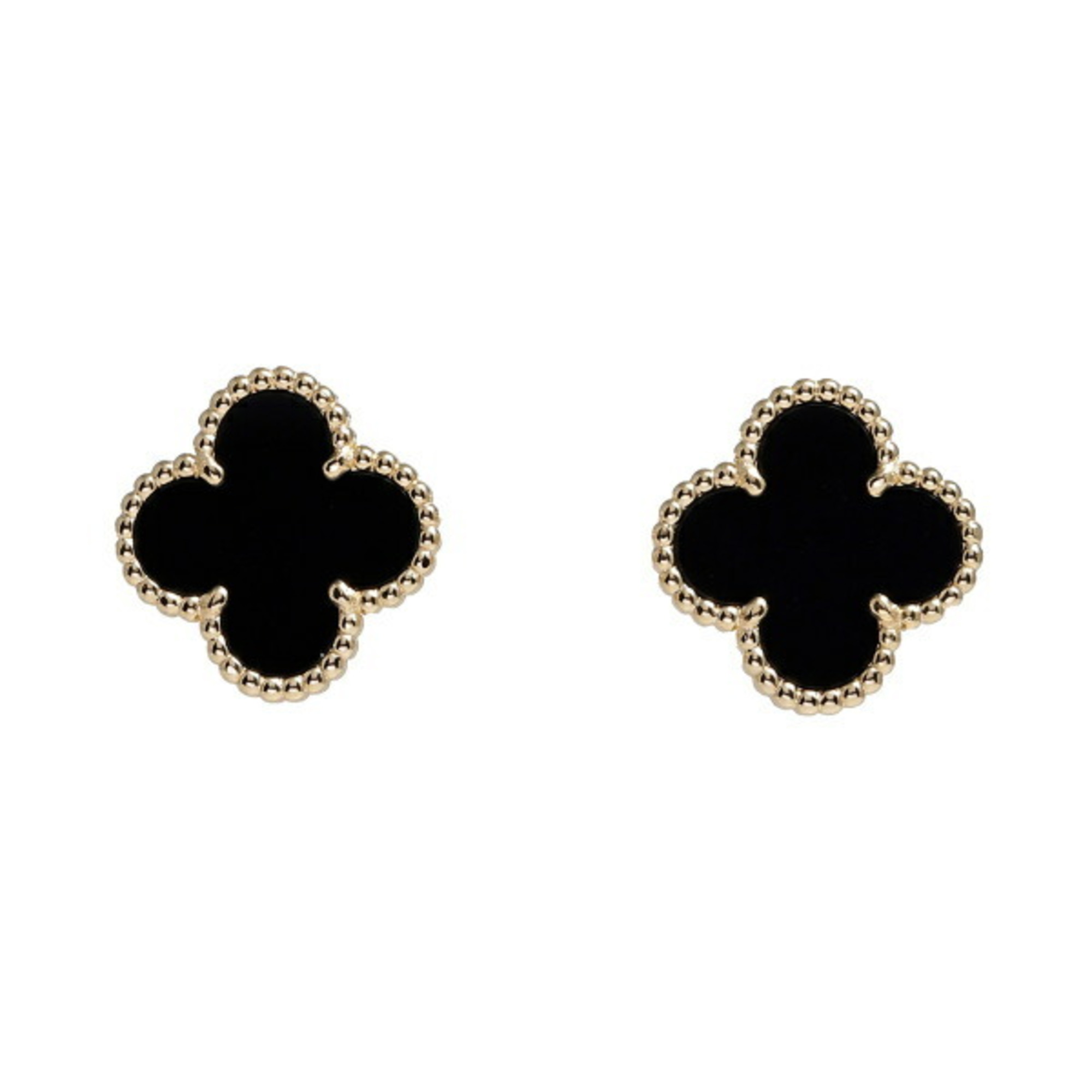 Van Cleef & Arpels Alhambra 18K Yellow Gold Earrings