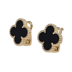 Van Cleef & Arpels Alhambra 18K Yellow Gold Earrings