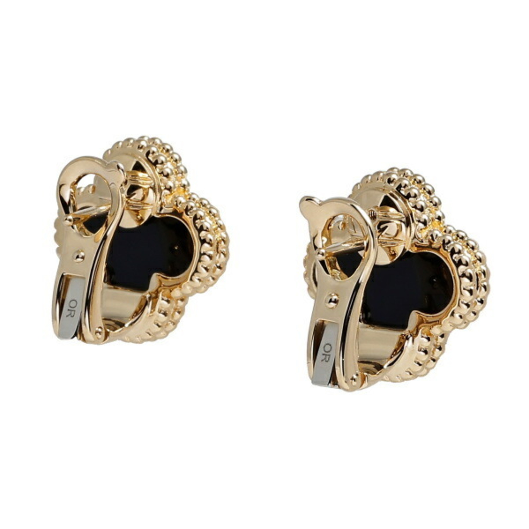 Van Cleef & Arpels Alhambra 18K Yellow Gold Earrings