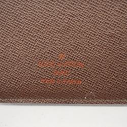 Louis Vuitton Long Wallet Damier Porte Valeur Carte Credit N61823 Ebene Men's Women's