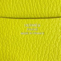 Hermes Notebook Cover Agenda □R Engraved Chevre Rose Confetti Souffle Women's