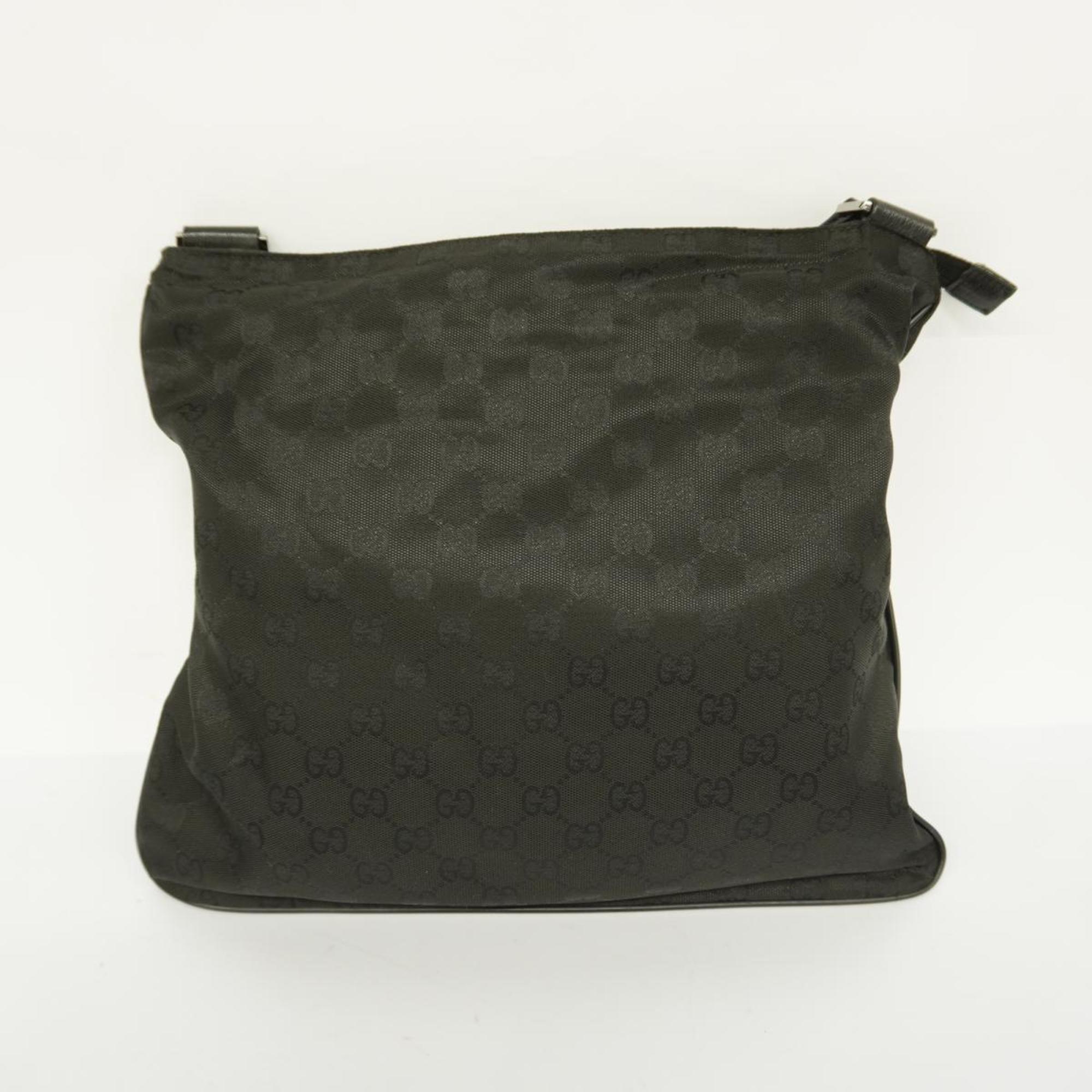 Gucci Shoulder Bag 132999 Nylon Black Women's