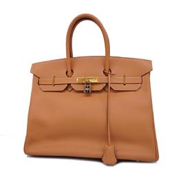 Hermes handbag Birkin 35 □E stamp Couchvel Natural Sable Ladies