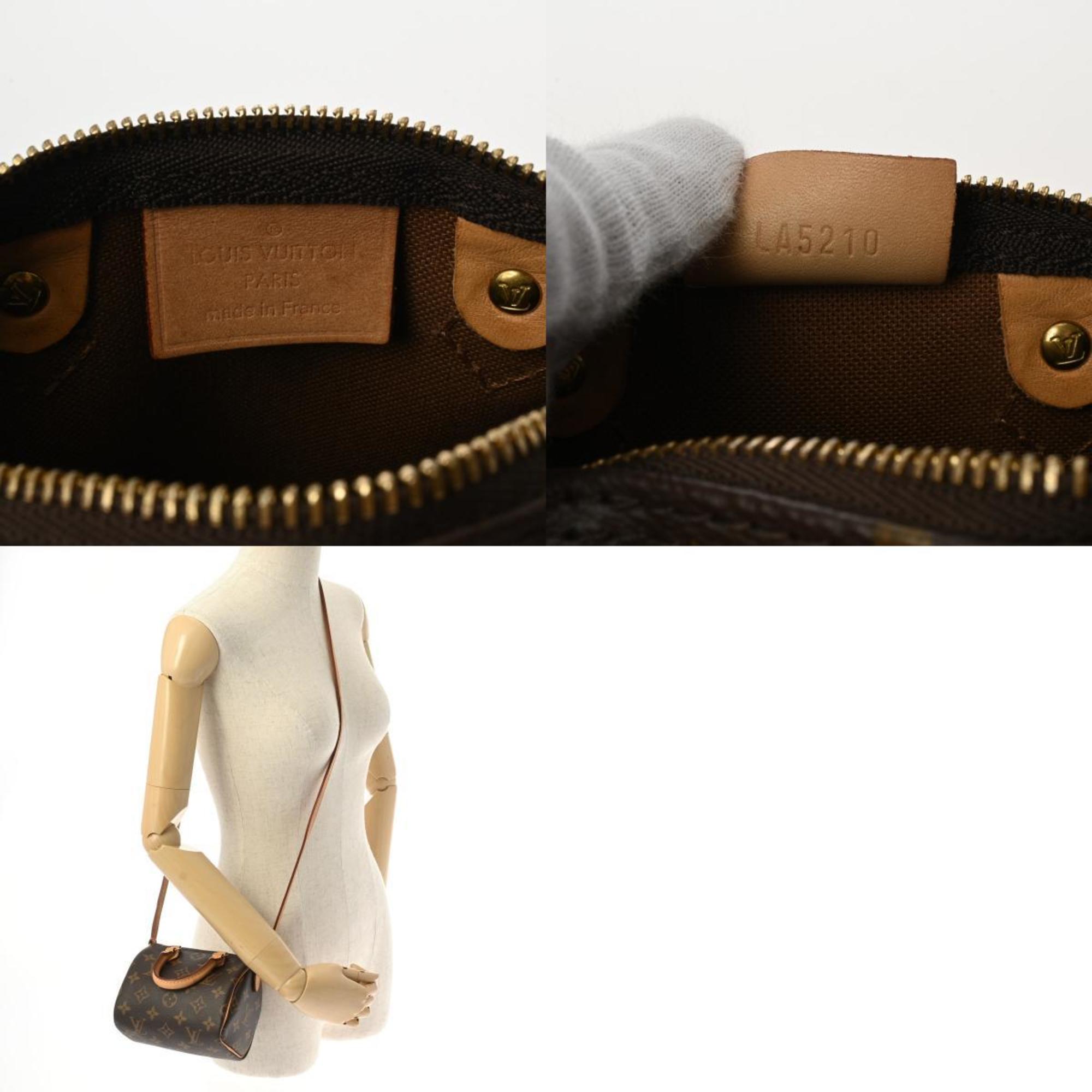Louis Vuitton M61252 Women's Shoulder Bag Brown,Monogram