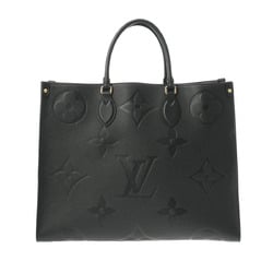 LOUIS VUITTON Louis Vuitton Monogram Empreinte On the Go GM Tote Noir M44925 Women's Leather Handbag