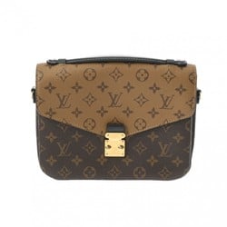 LOUIS VUITTON Louis Vuitton Monogram Reverse Pochette Metis MM Brown M44876 Women's Canvas Bag