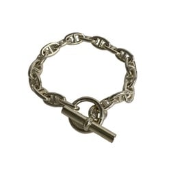 HERMES Chaine d'Ancre PM 18 links Silver 925 Bracelet Bangle Men's Women's 10860