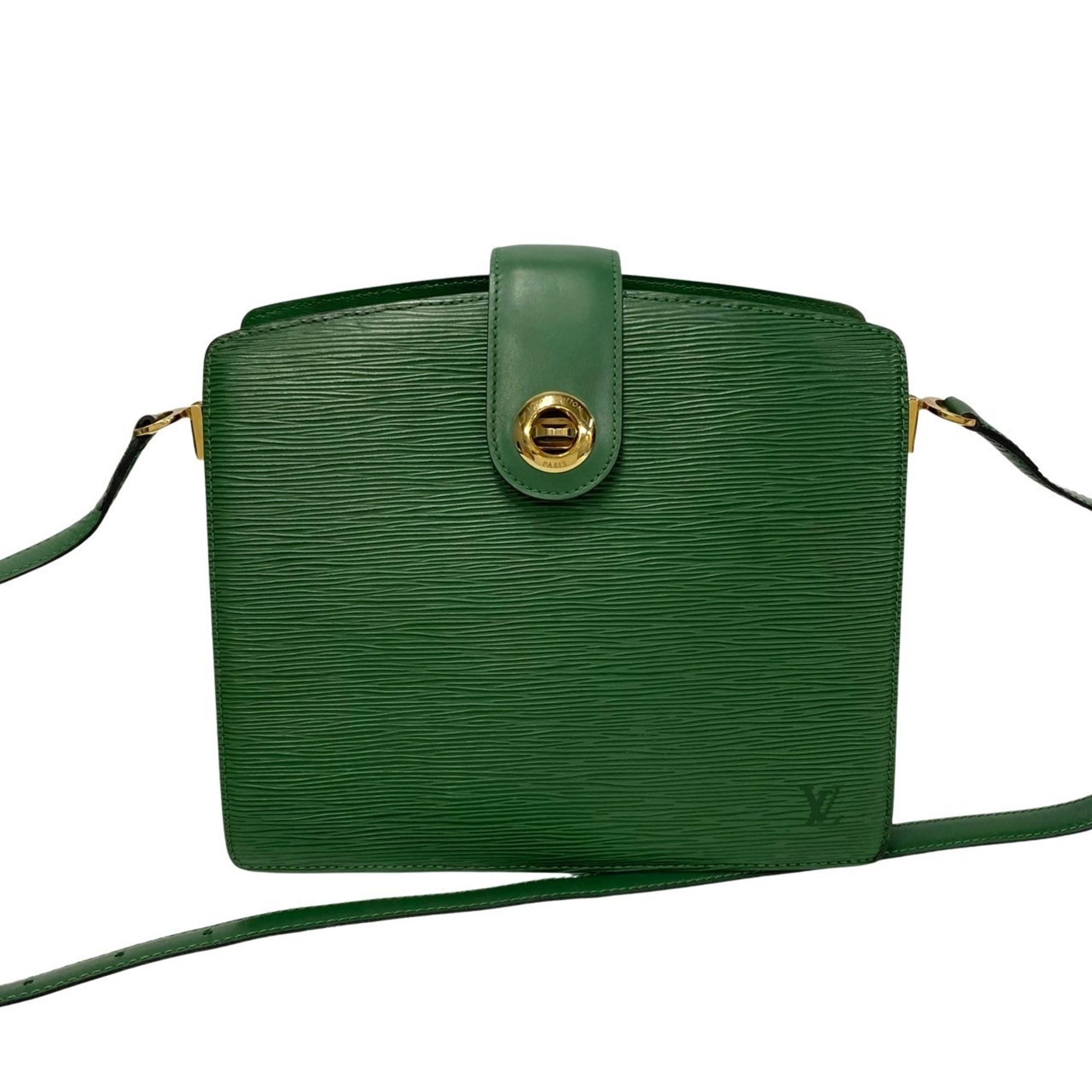 LOUIS VUITTON Capuchin Epi Leather Shoulder Bag Borneo Green 37485 ...