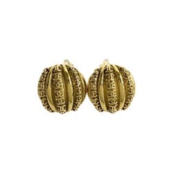 CHANEL Chanel 2 3 Coco Mark Pattern Earrings Ear Cuff Gold 48935