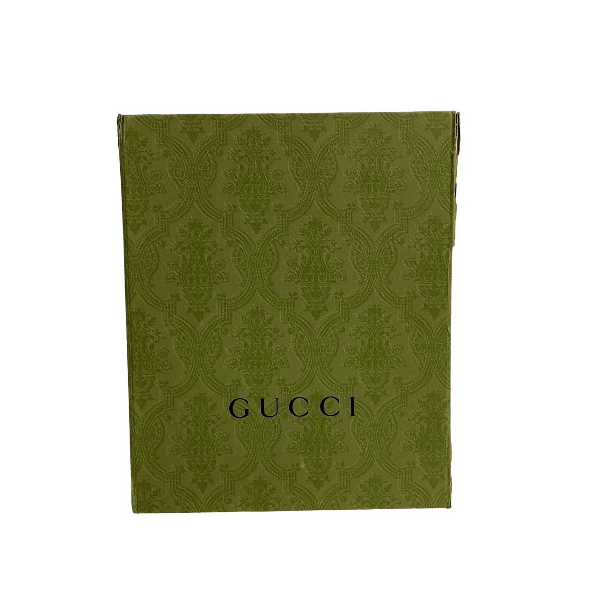 GUCCI Diana Tote Bamboo Leather 2way Handbag Shoulder Bag Green 26038
