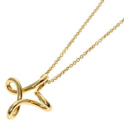 Tiffany & Co. Infinity Cross Necklace, 18K Yellow Gold, Women's, TIFFANY