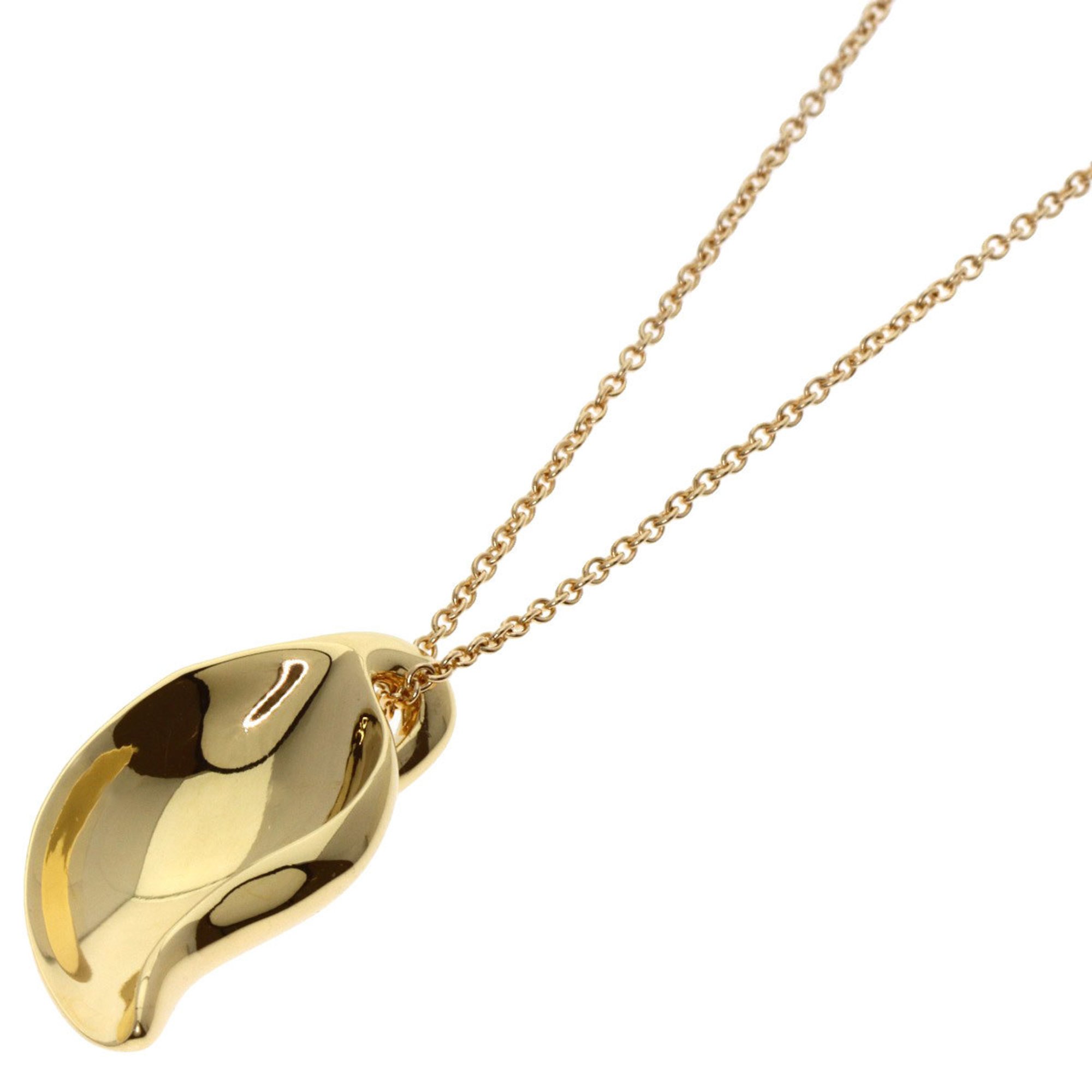 Tiffany Leaf Necklace, 18k Yellow Gold, Women's, TIFFANY&Co.