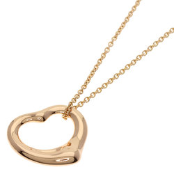 Tiffany Heart 16mm Necklace, 18K Pink Gold, Women's, TIFFANY&Co.