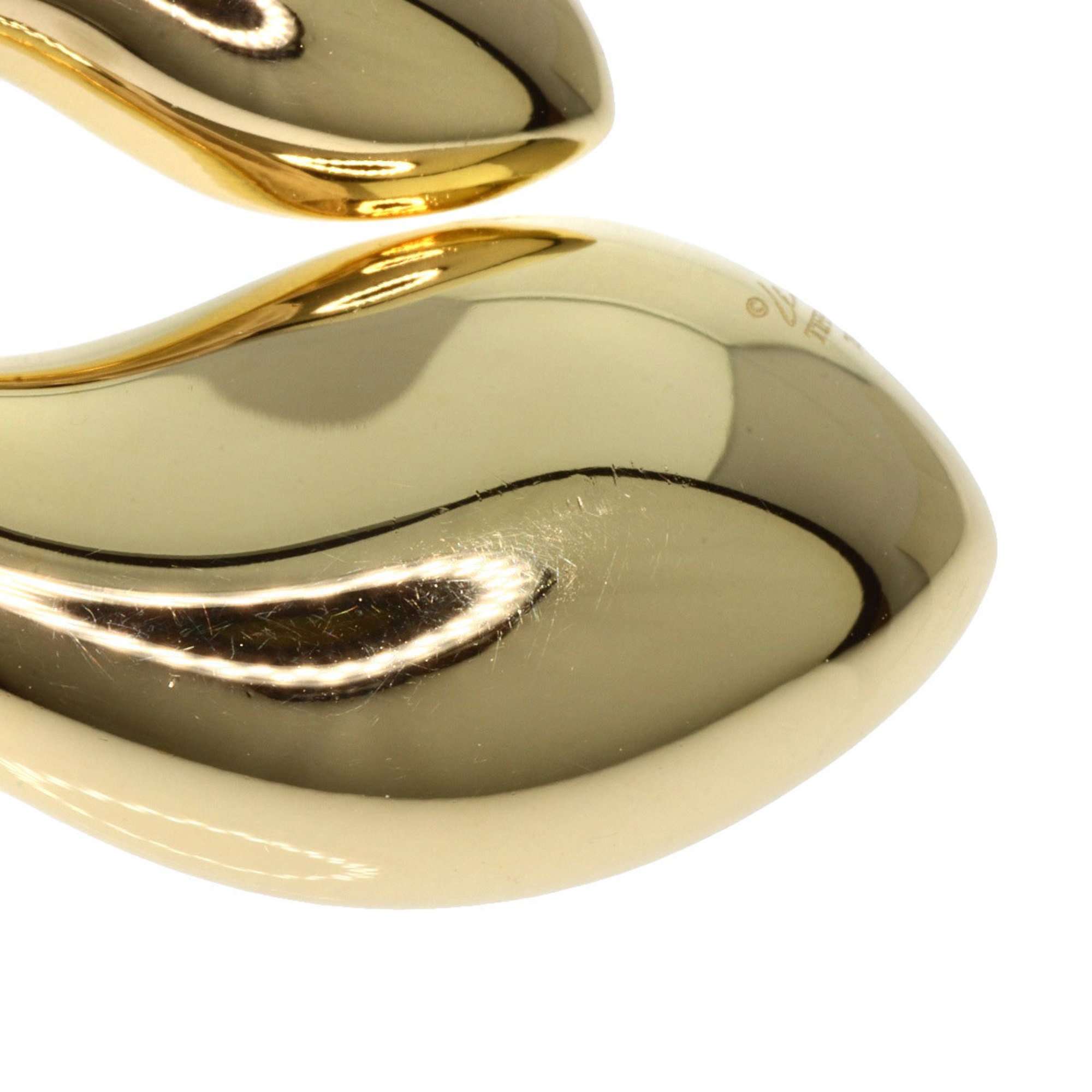 Tiffany & Co. Double Teardrop Necklace, 18K Yellow Gold, Women's, TIFFANY