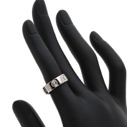 Cartier Love Ring #48 Ring, 18K White Gold, Women's, CARTIER