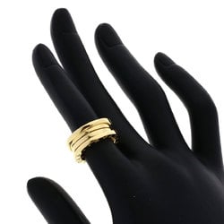 BVLGARI B-zero1 B-zero One 2-band #48 Ring, K18 Yellow Gold, Women's