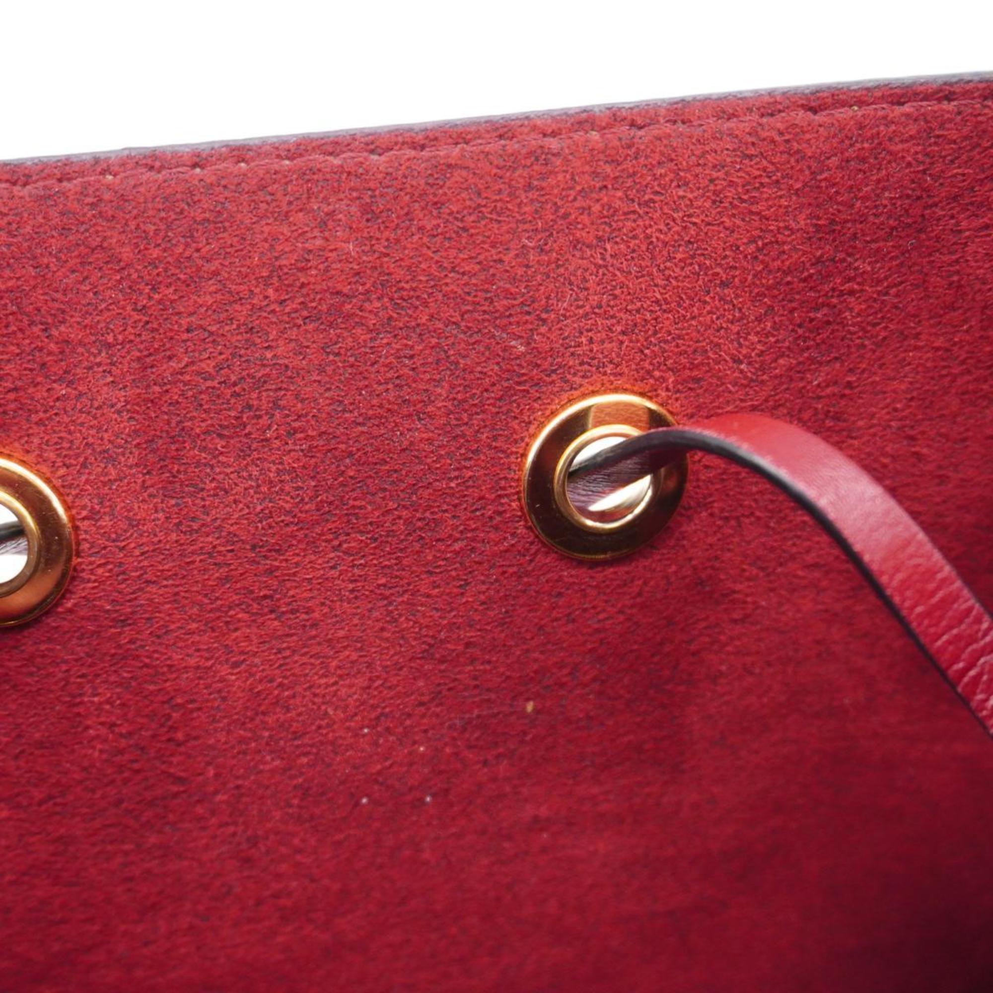 Louis Vuitton Shoulder Bag Damier NeoNoe N40214 Cherry Berry Ladies