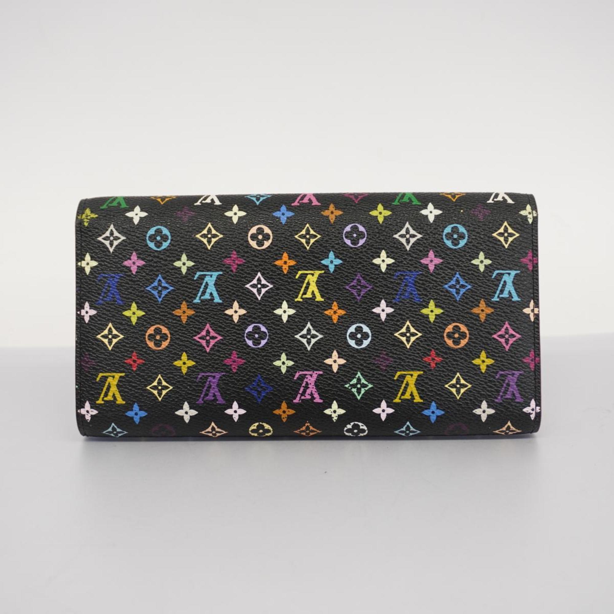 Louis Vuitton Long Wallet Monogram Multicolor Portefeuille Sarah M93747 Grunard Ladies