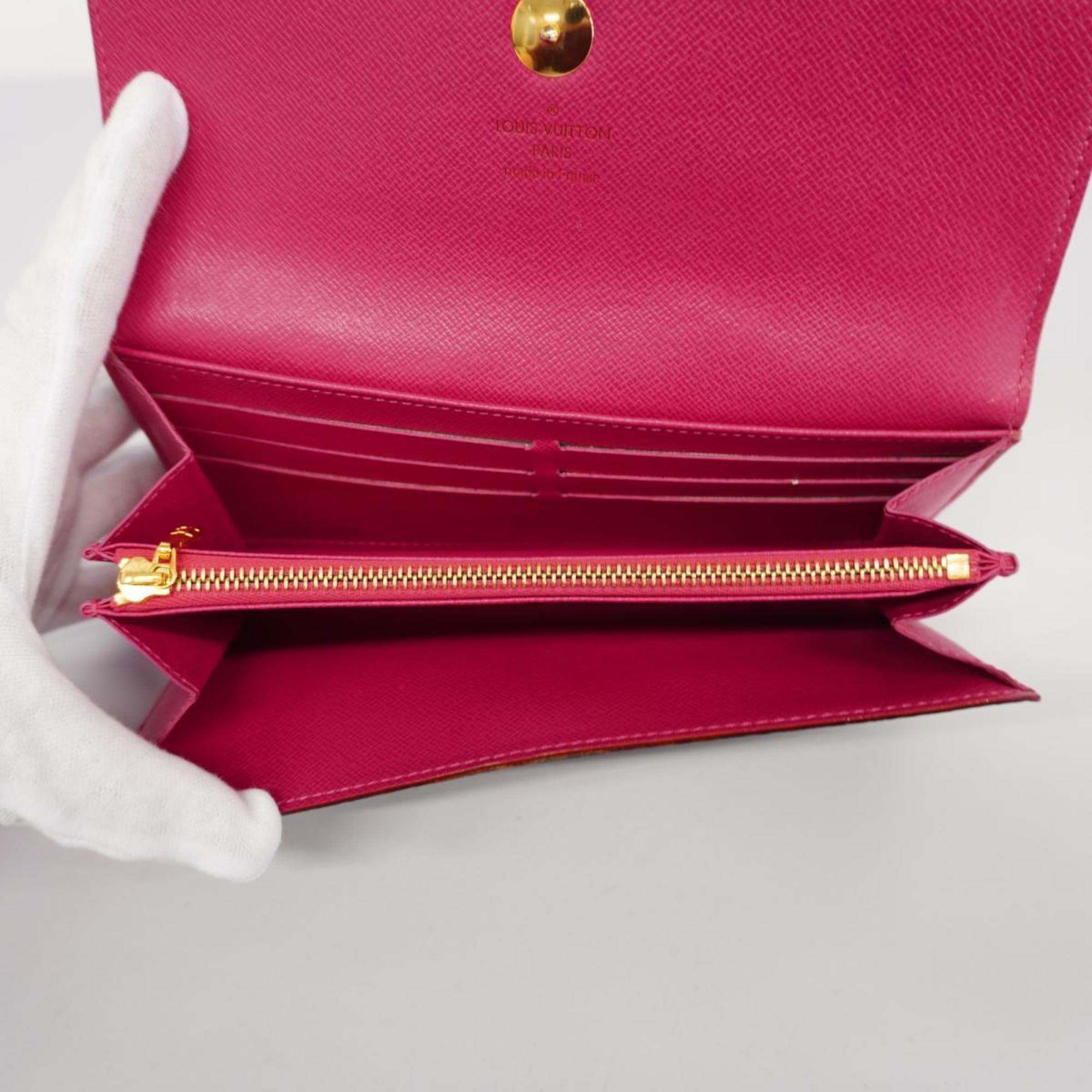 Louis Vuitton Long Wallet Monogram Multicolor Portefeuille Sarah M93747 Grunard Ladies