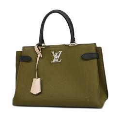 Louis Vuitton Handbag Rock Me Day M55325 Khaki Black Ladies