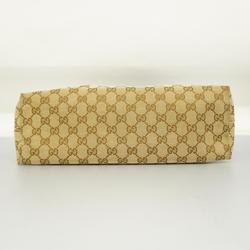 Gucci Shoulder Bag GG Canvas Sherry Line 189751 Brown Women's