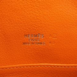 Hermes handbag Birkin 30 □F Dalmatian Orange Ladies