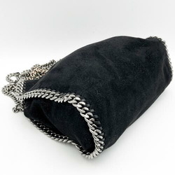 Stella McCartney Shoulder Bag Tote Falabella Chain Black Polyester Women's Fashion