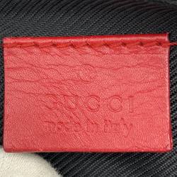 Gucci Handbag Pouch Vanity Beige Red GG Canvas Women's 0391103 GUCCI