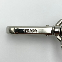 Prada Key Holder Ring Charm Robot Black Silver Color PRADA