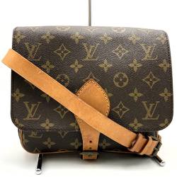 Louis Vuitton M51253 Cartesiere MM Shoulder Bag Brown Monogram LOUIS VUITTON