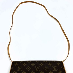 Louis Vuitton M51852 Pochette Twin GM Shoulder Bag Clutch 2way Brown Monogram LOUIS VUITTON