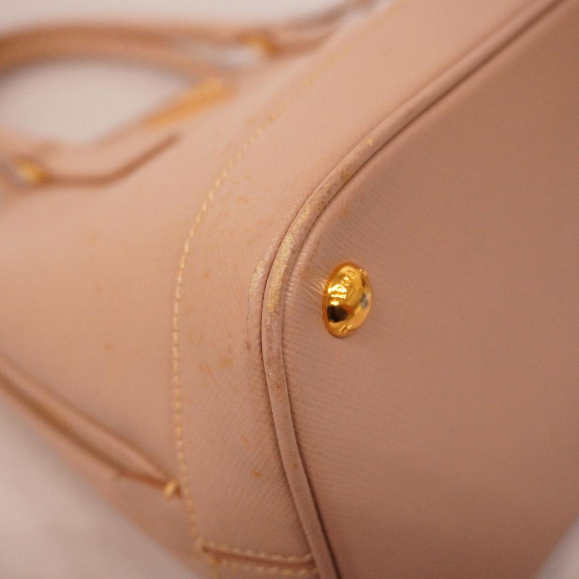 Prada handbag saffiano leather pink ladies