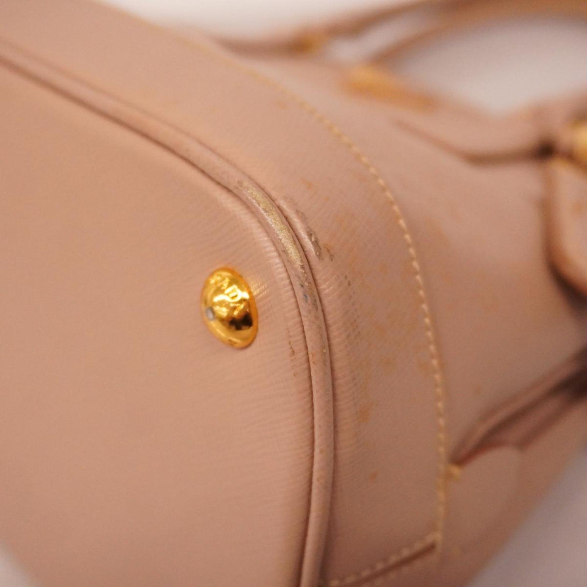 Prada handbag saffiano leather pink ladies