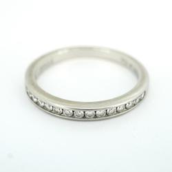 Tiffany ring half eternity diamond Pt950 platinum ladies