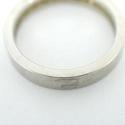 Cartier Ring Engraved 1PD Pt950 Platinum Ladies