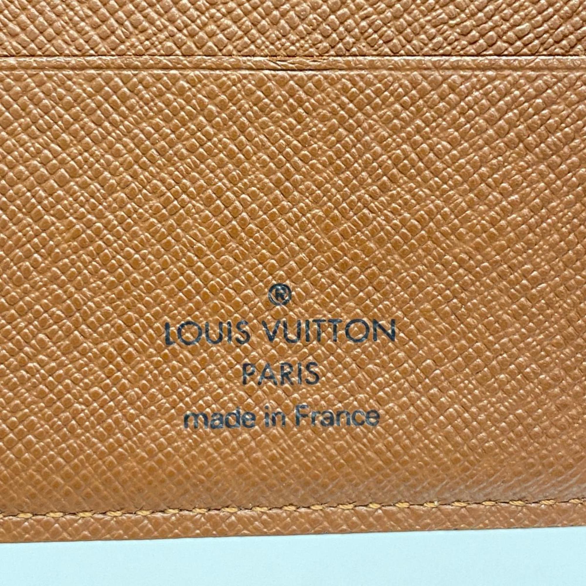 Louis Vuitton Wallet Monogram Porte Bier Carte Credit Monnaie M61665 Brown Men's Women's